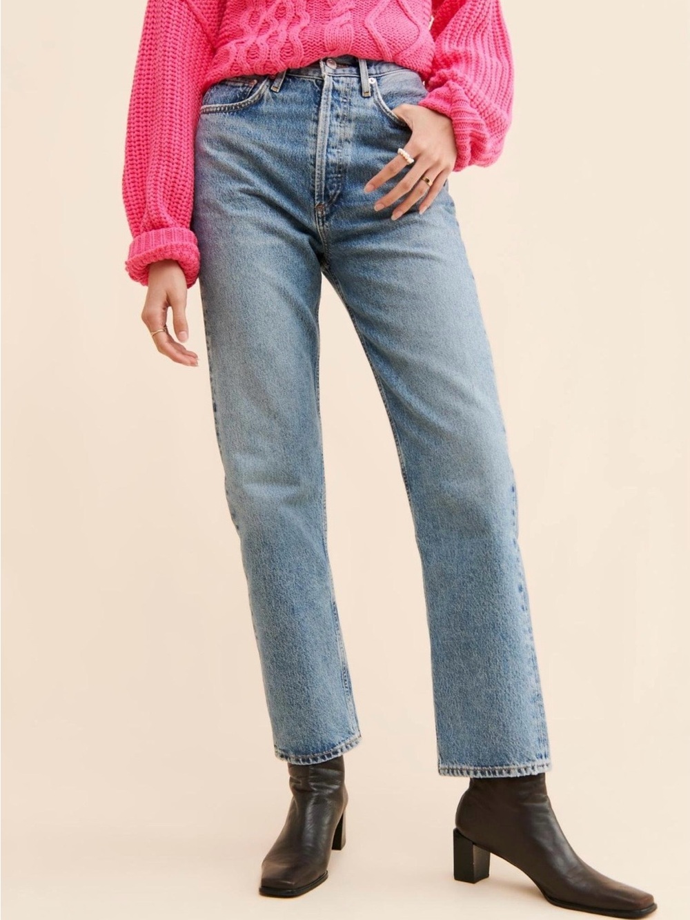 Agolde 90s Pinch Waist High Rise Jeans Size 31